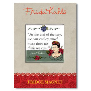 Frida Kahlo Thorns Quote Fridge Magnet