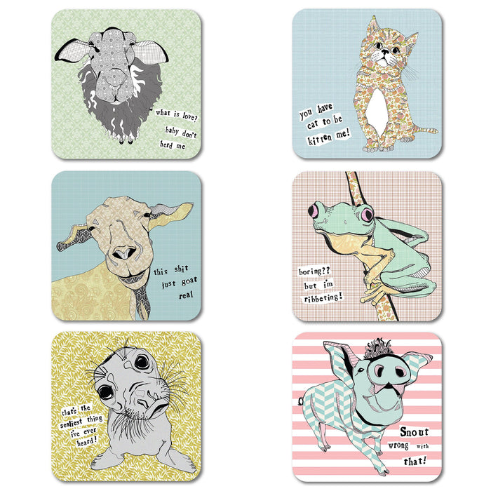 Casey Rogers - Coaster set of 6