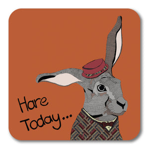 Hare Today Coaster