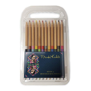 Frida Kahlo Viva la Vida - Duo Colouring Pencils