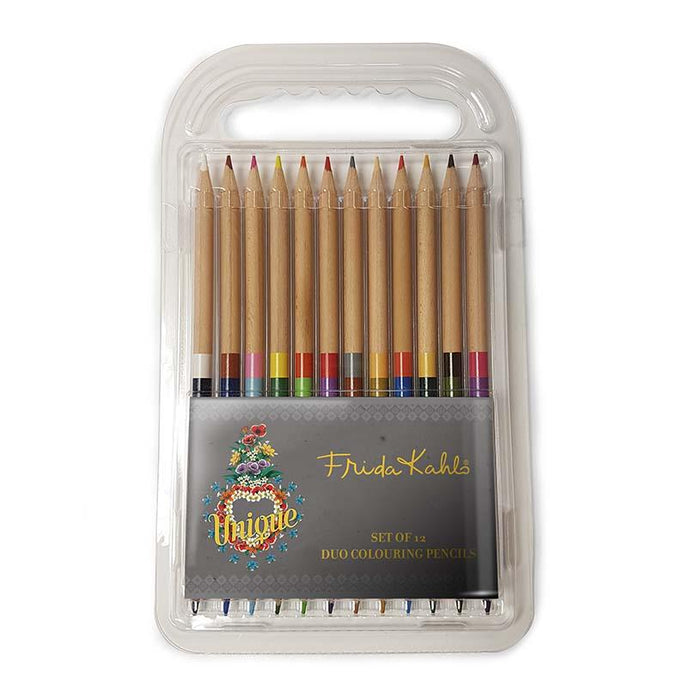 Frida Kahlo Unique Heart - Duo Colouring Pencils