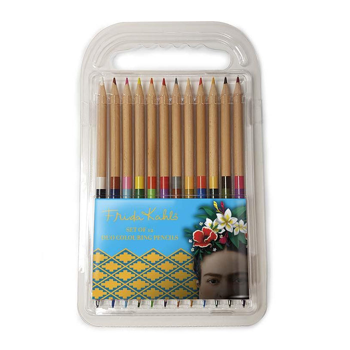 Frida Kahlo Frida Face - Duo Colouring Pencils