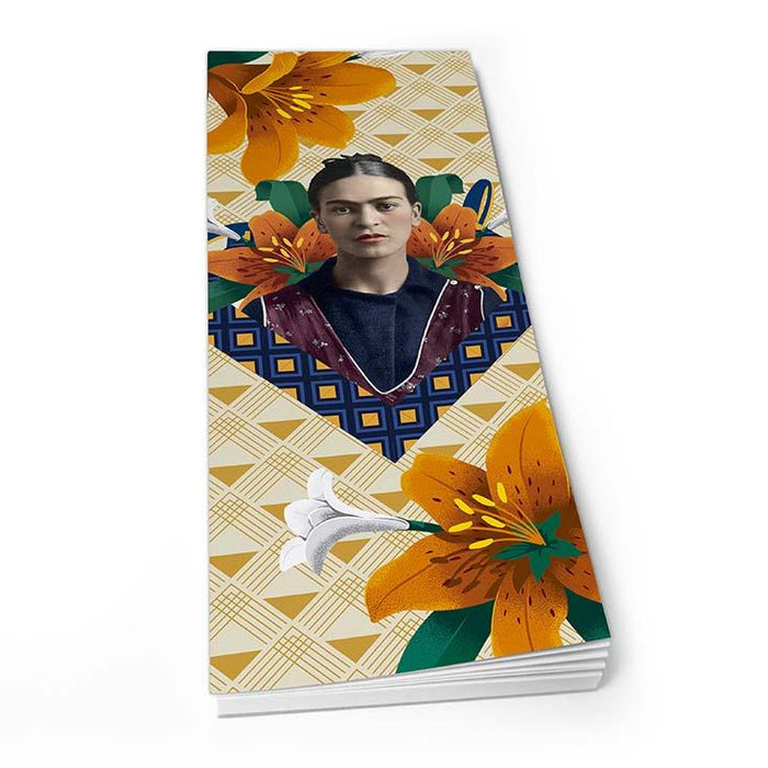 Frida Kahlo Orange Floral - Shopper Pad