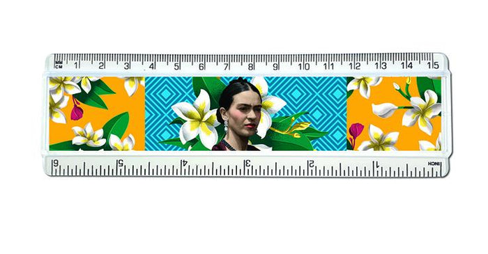 Frida Kahlo Blue Diamond - Ruler