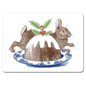 Christmas Pudding Tablemat Set of 4