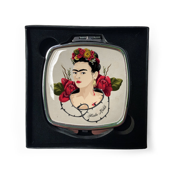 Frida Kahlo Thorns Compact Mirror