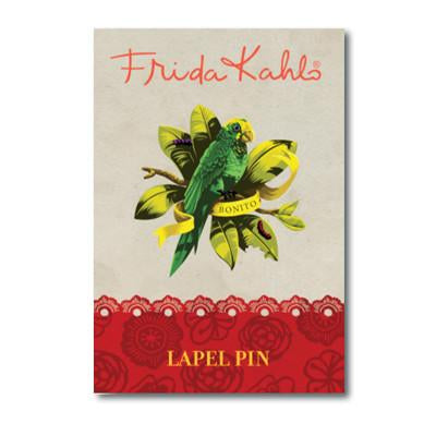 Frida Kahlo Parrot Lapel Pin