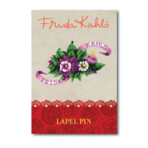 Frida Kahlo Frida Flowers Lapel Pin